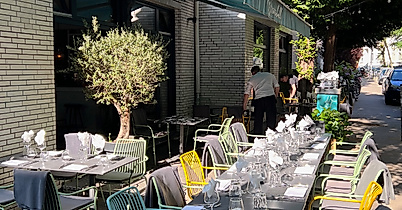 Terrasse Witwenball