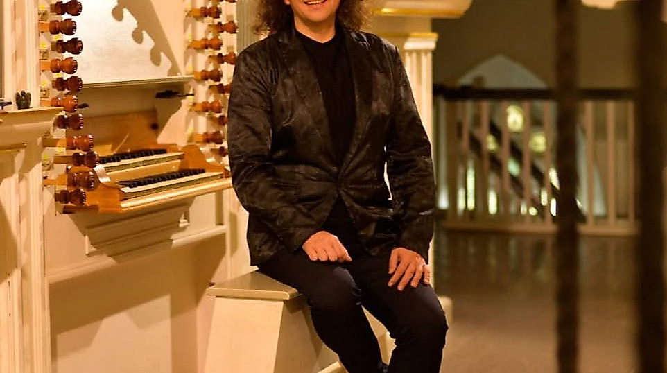 Jörg Reddin in der Bachkirche Arnstadt