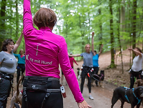 Fit mit Hund