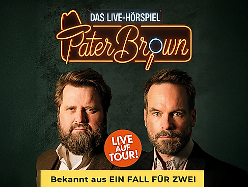 PATER BROWN - Das Live-Hörspiel - mit Antoine Monot, Wanja Mues & Marvelin