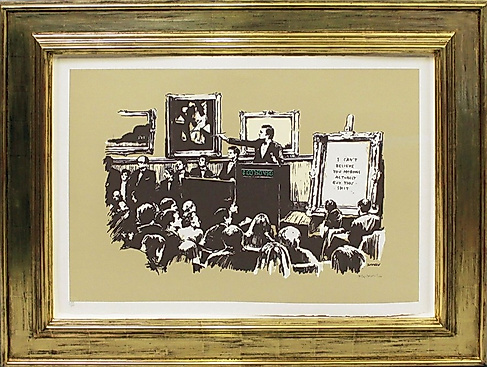 Banksy (2007) I can't believe you morons actually buy this shit