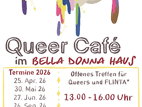 Plakat Queer Cafe