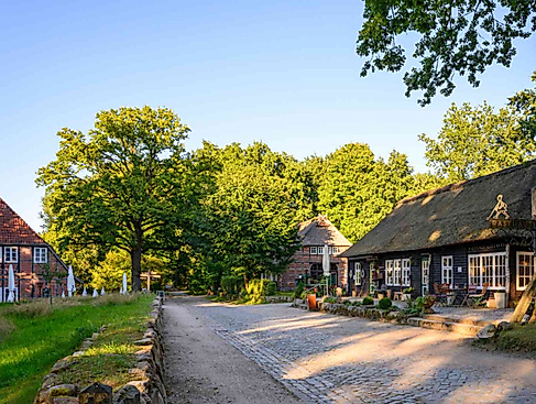 Kutschfahrt ins Heidedorf Wilsede