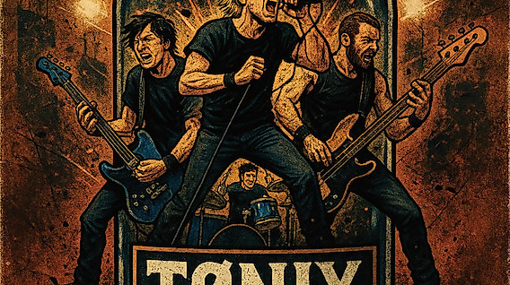 Tonix - Mit ihrer Musik feiert die Band ihre Helden der Rockmusik.