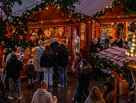 Wintermarkt in Stade