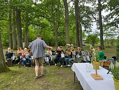 Serenade zum 130 jährigen Bestehen des Posaunenchores