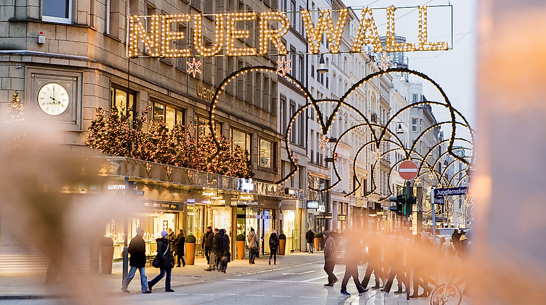 Weihnachtsshopping Hamburg