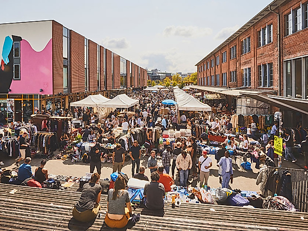 Flohschanze im Schanzenviertel