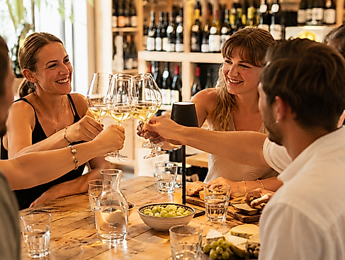 Gäste beim After Work Tasting im Maison16