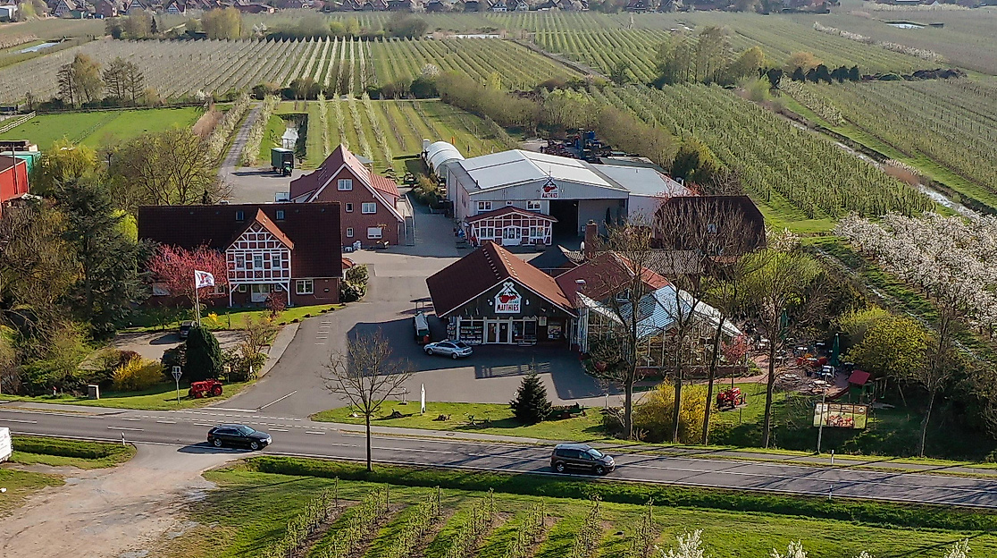 Hofführung zu Fuß mit Vitamine naschen