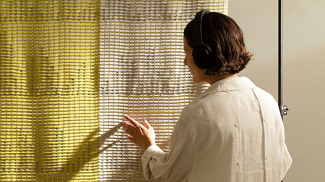 Projektfoto "Talking Textiles" von Nicole Schönherr