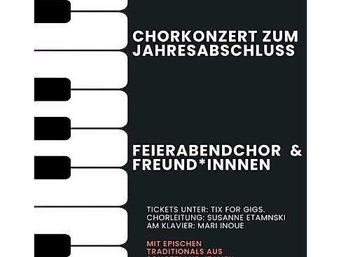 Feierabendchor & Freund*innen Jahresabschlusskonzert