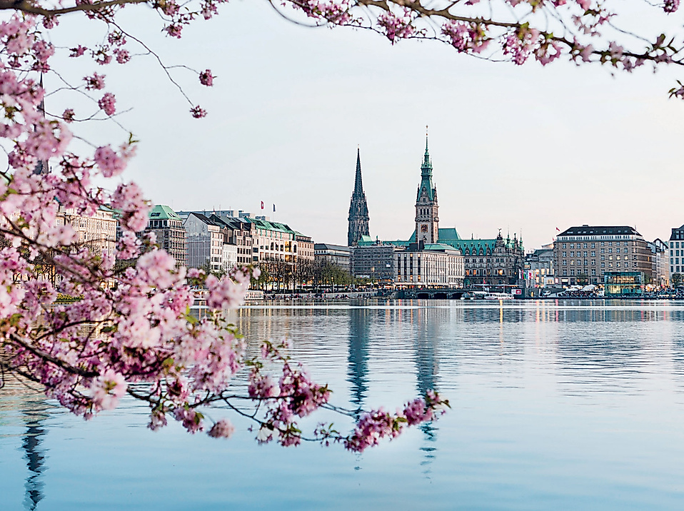 Spring in Hamburg