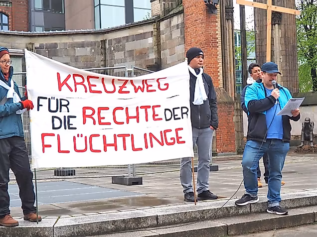 Kreuzweg für die Rechte der Flüchtlinge 2025