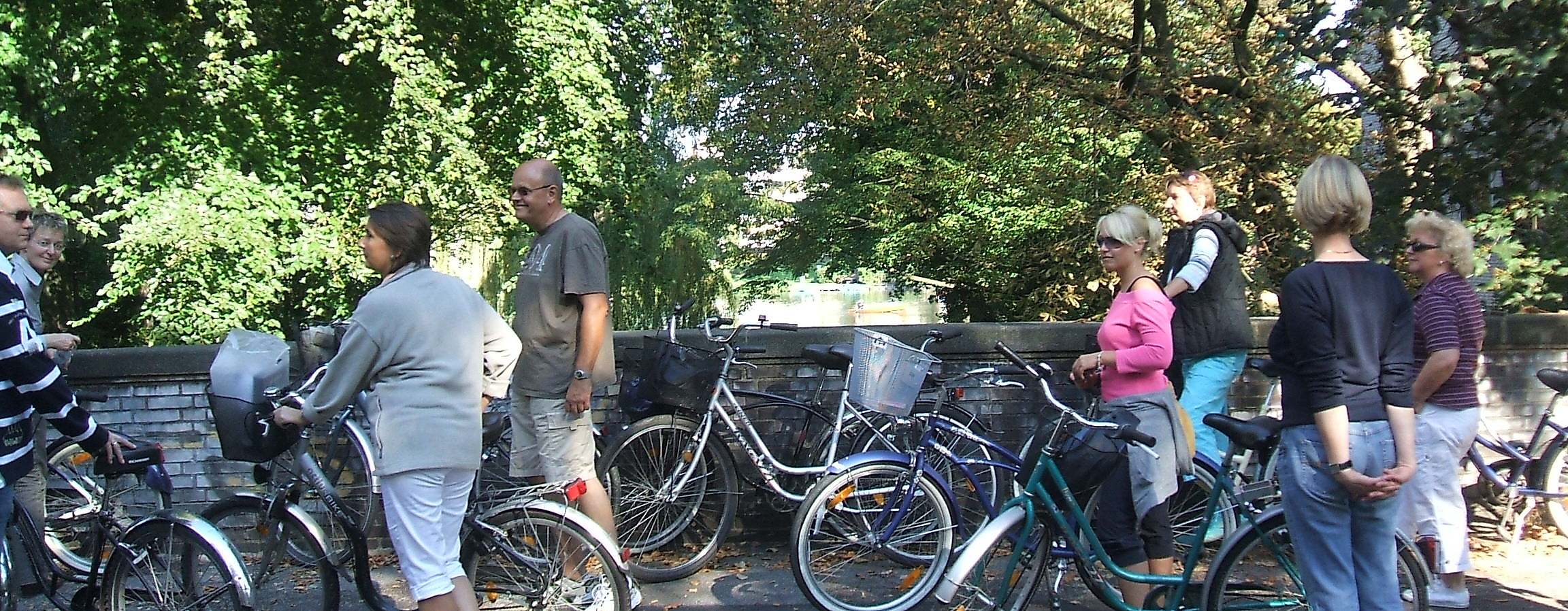 Alster mit dem Rad