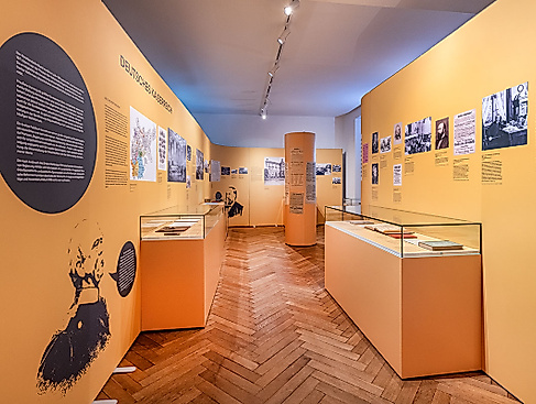 Blick in die Sonderausstellung im Bismarck-Museum Friedrichsruh