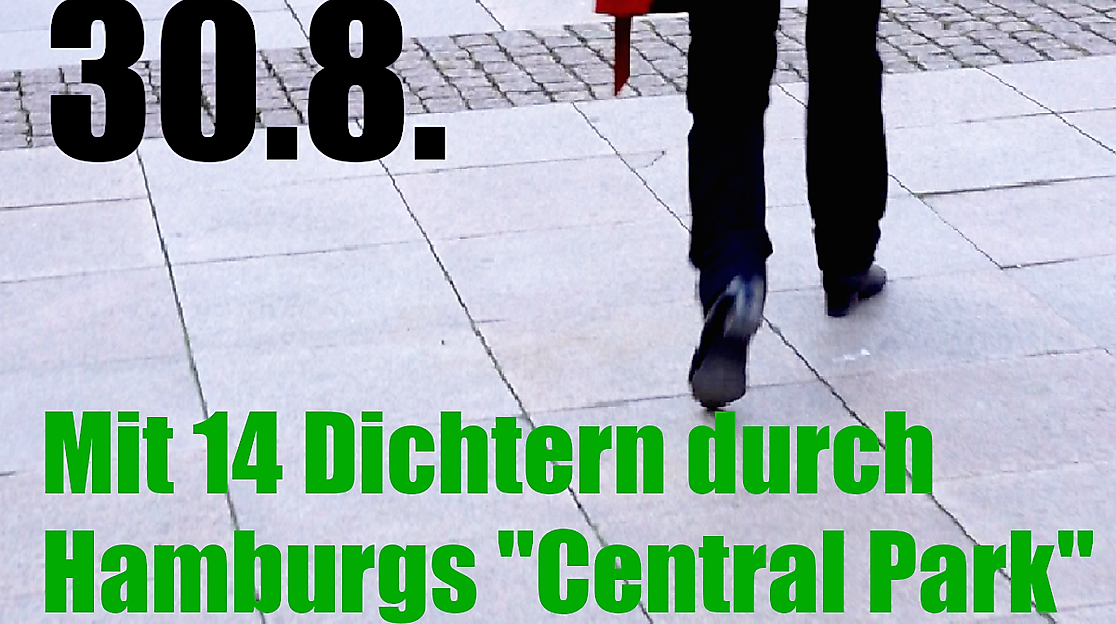 Mit 14 Dichtern durch Hamburgs "Central Park"