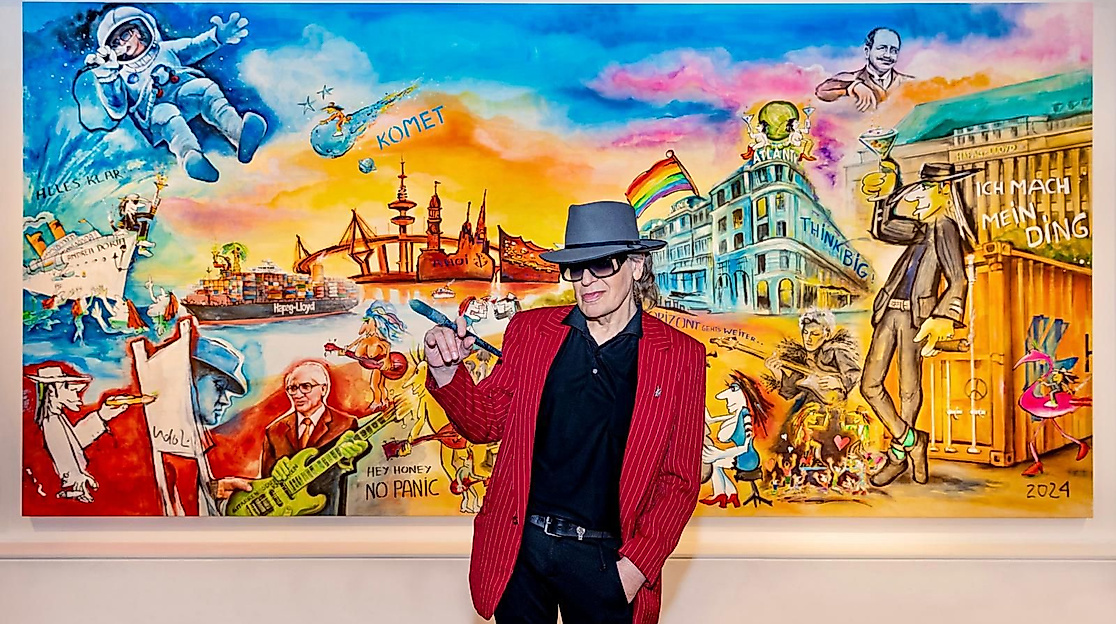 Udo Lindenberg bei Hapag-Lloyd