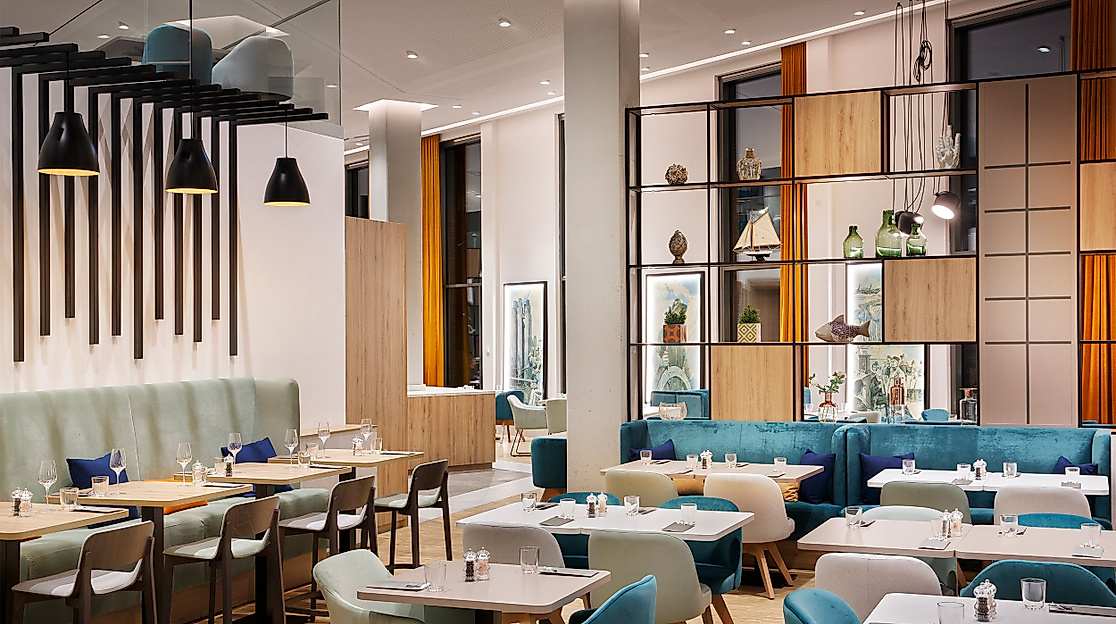 Hotel Holiday Inn Hamburg Hafen City: Restaurant