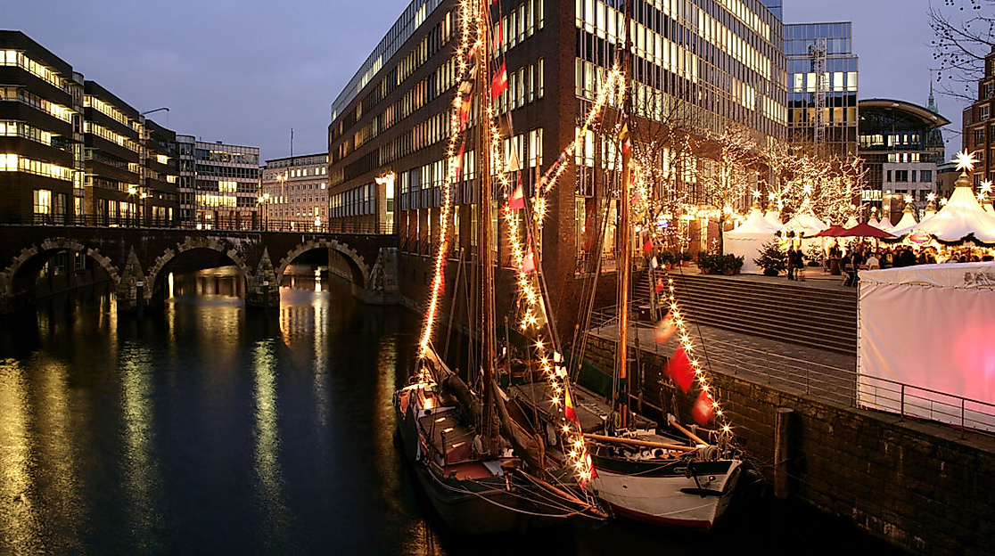 Weihnachtsmarkt Fleetinsel Hamburg