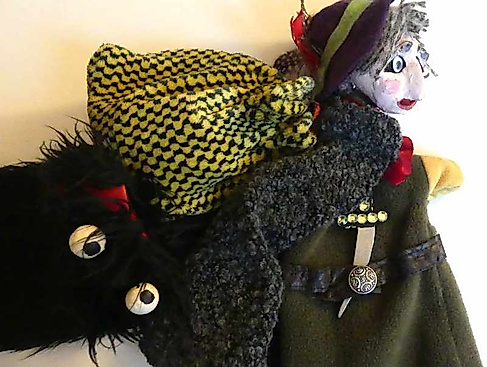 Der Räuber auf der Flucht