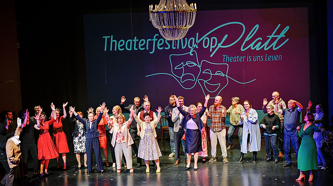 Gala Theaterfestival op Platt 2024 in der Stadthalle