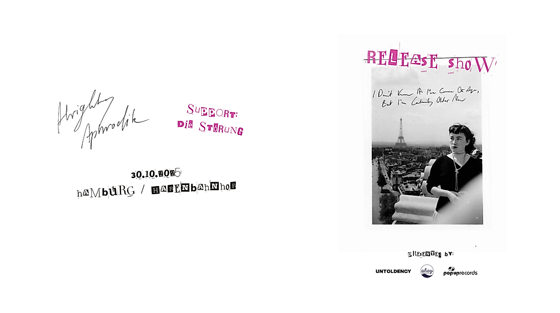 Alrighty Aphrodite EP-Release Show - Support: Die Störung