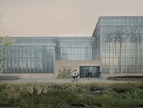Baustellenführungen Neubau Schaugewächshaus Klein Flottbek