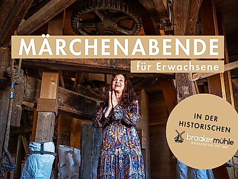 Märchenabende für Erwachsene in der historischen Braaker Mühle