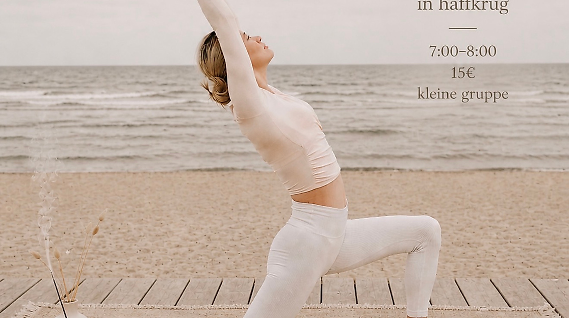 Yoga am Strand