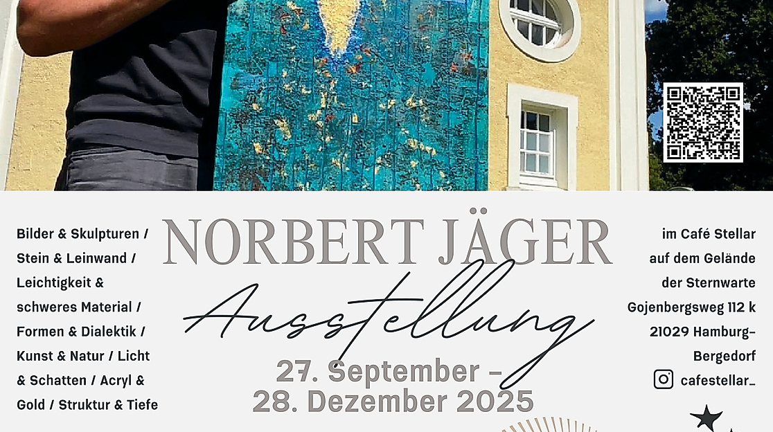 Café Stellar - Ausstellung Norbert Jäger