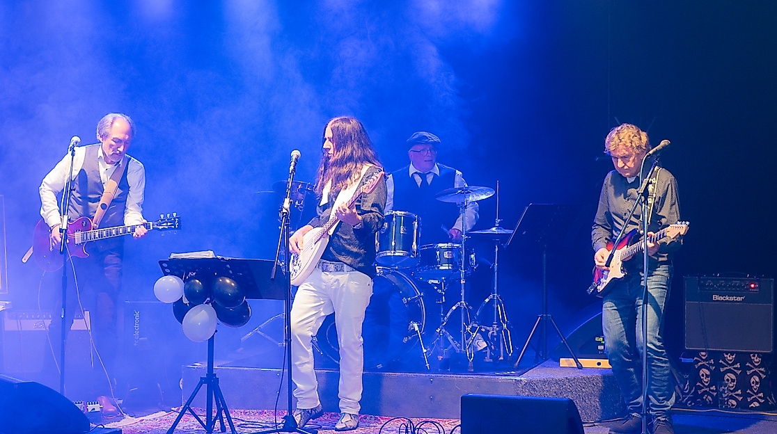 Sommernacht im Kurpark