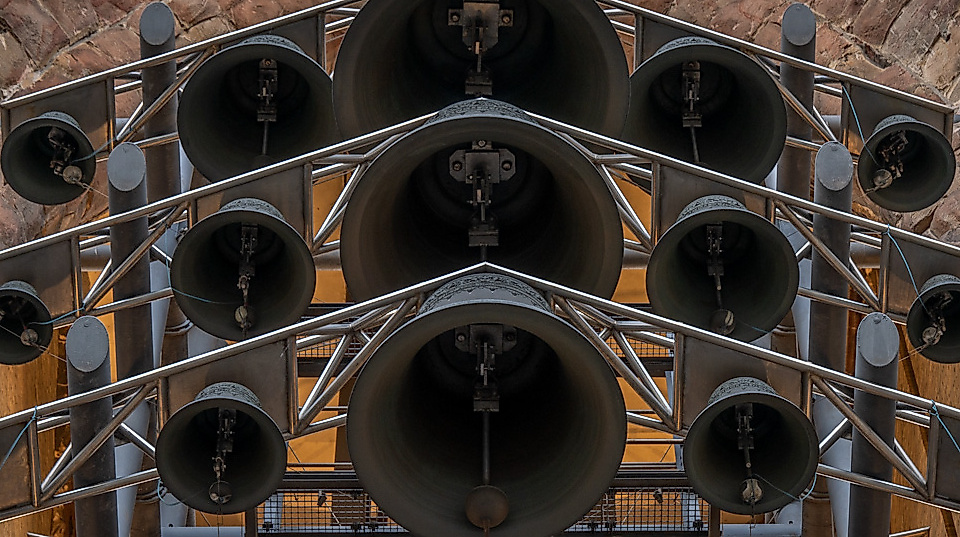 Turmglockenspiel am Mahnmal St. Nikolai