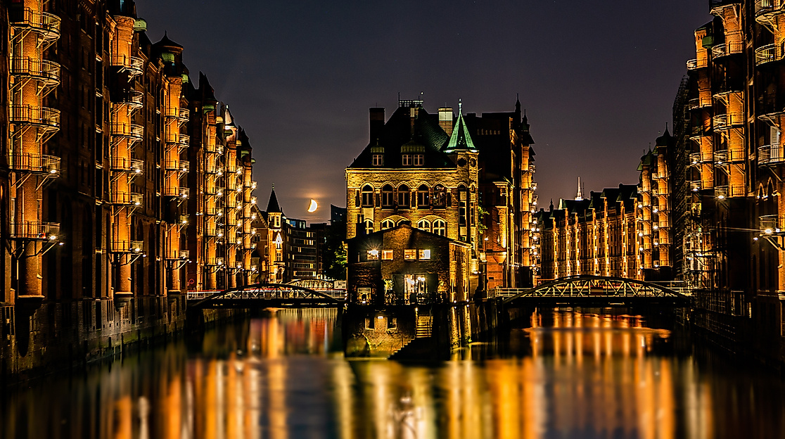 Fotokurs Hamburg Speicherstadt Nachtfotografie