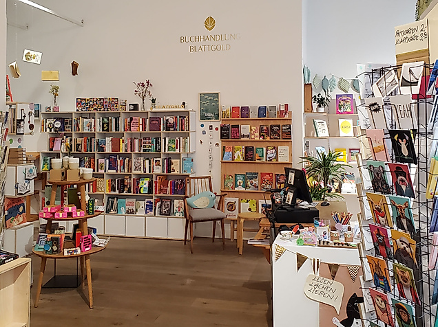 Shop View Buchhandlung Blattgold