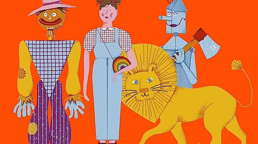 Der Zauberer von Oz
                                - von Ayla Yeginer, nach Lyman Frank Baum