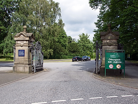 Friedhof Ohlsdorf Eingang