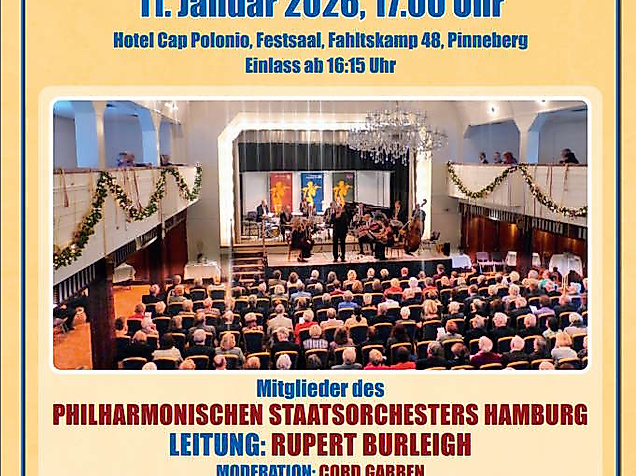 Plakat Neujahrskonzert 2026