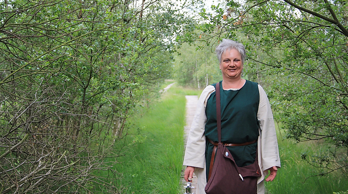 Kinder erleben: mit der kleinen Hexe durch das Pietzmoor