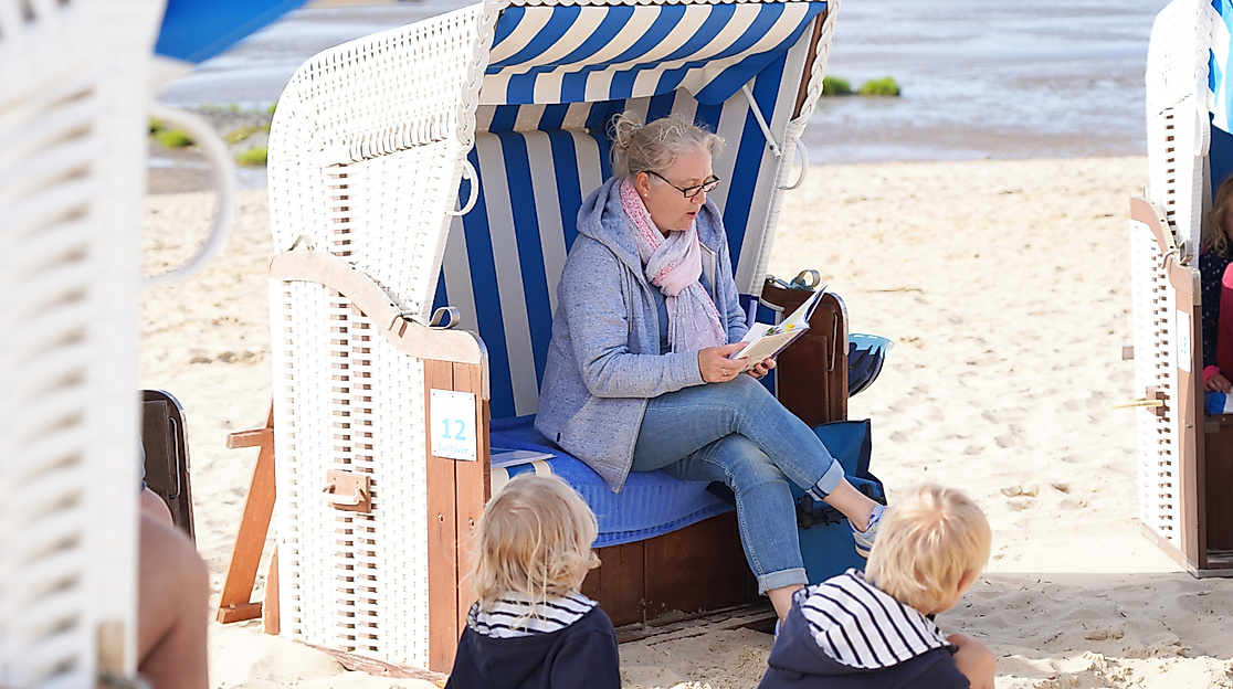 Strandkorbgeschichte (3-5 J.)