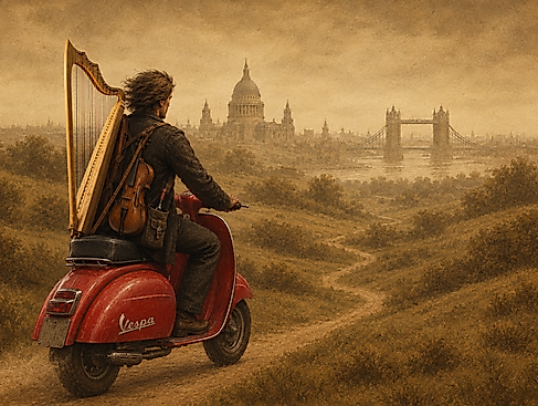 buongiorno-britannia - Mit KI generiertes Bild.