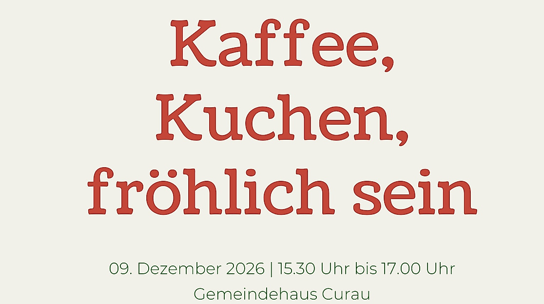 Senioren-Adventsfeier Gemeindehaus