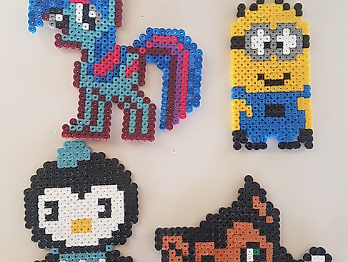 Bügelperlen Vormittag