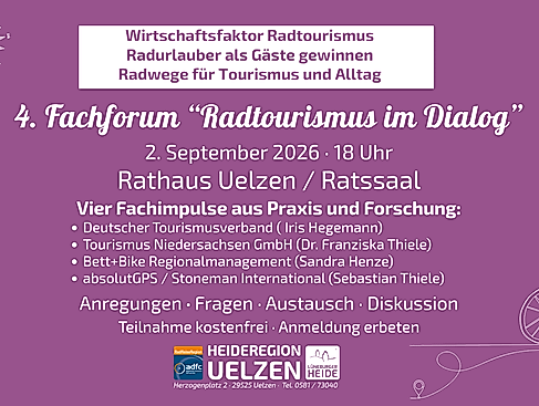 4. Fachforum "Radtourismus im Dialog"