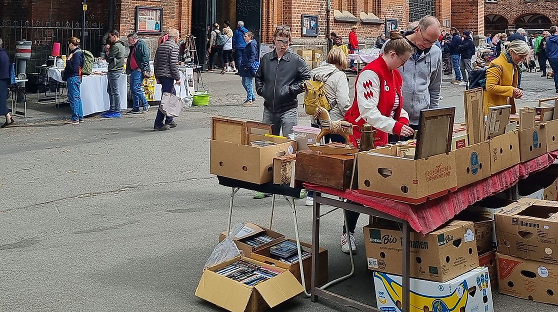 Spring is coming! Flohmarkt an St. Marien