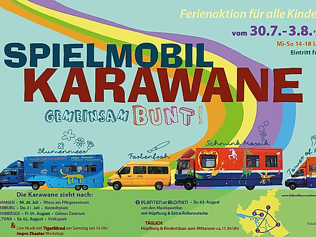 Spielmobilkarawane