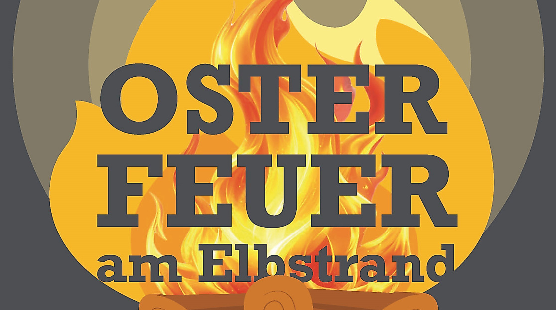 Osterfeuer am Stover Strand