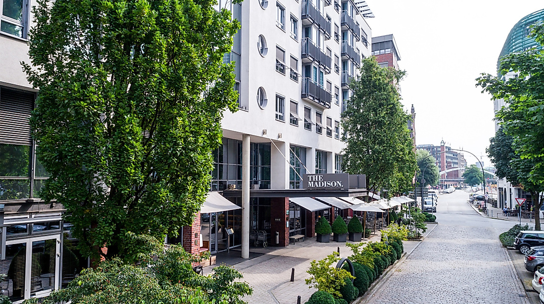 THE MADISON Hotel Hamburg: Außenansicht