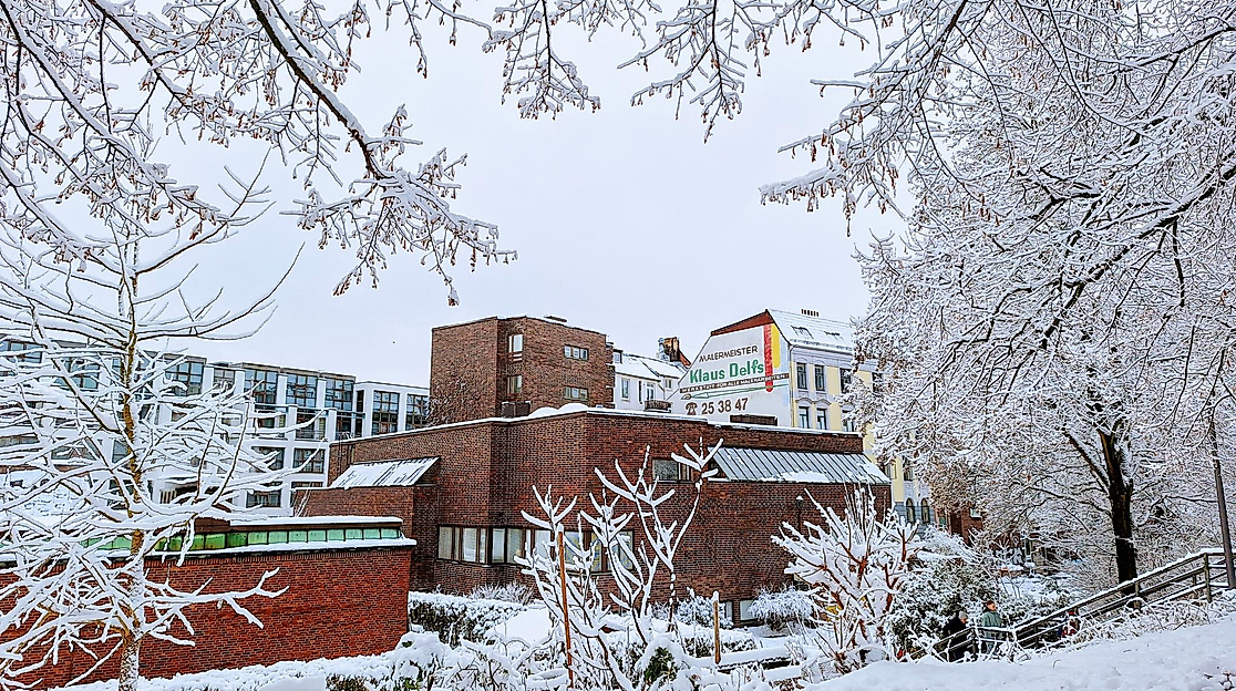 Finnische Seemannskirche Winter