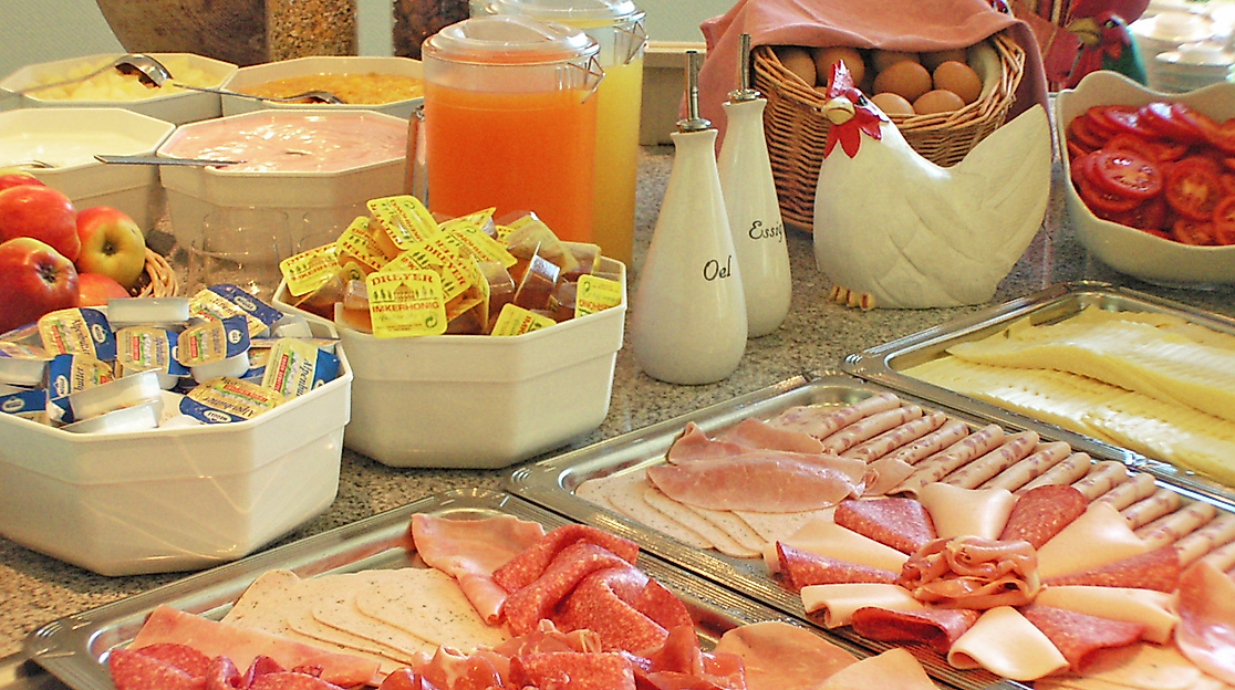 Hotel Panorama Inn und Boardinghaus Hamburg: Frühstücksbuffet